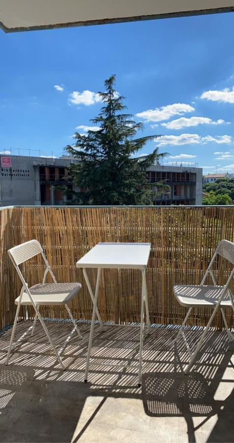 Studio Chill Spot Avec Balcon - 6 Min Capitole- Metro Compans A 2 Min - Wifi & Entree Autonome Toulouse Bagian luar foto